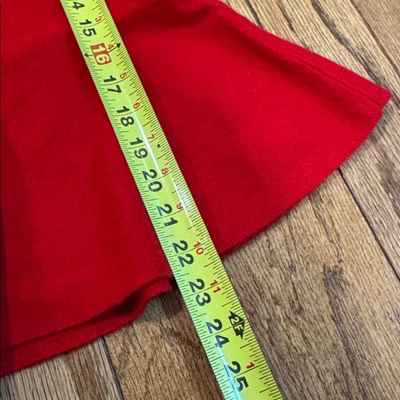 NWT The Cashmere Project Red Peplum 100% Cashmere Sweater Size XS - Picture 9 of 9